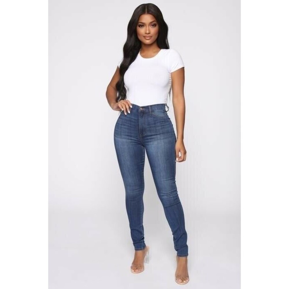 Emma Super Stretch High Rise Skinny Jeans Slimming Flattering NEW 9
